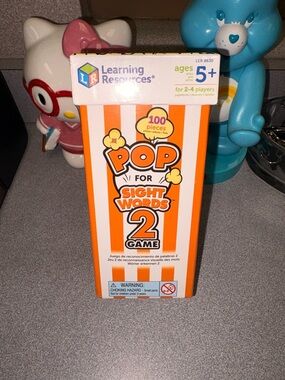 Learning Resources Pop for Sight Words 2 Game - Orange
